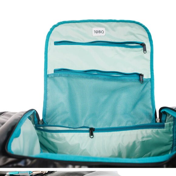 Tobiq Travel 45L Sleek Vik Black Travel Duffel. NWT - Picture 4 of 10